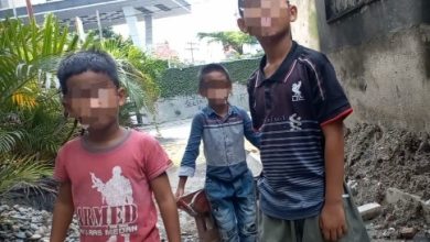 Berbahaya!!! Anak-anak Bermain di Areal Proyek Seputaran Mansyur Residence Apartemen Luput Perhatian Orangtua