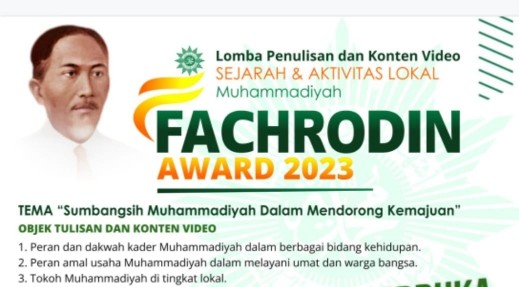 Muhammadiyah Gelar Lomba Fachrodin Award Sambut Milad