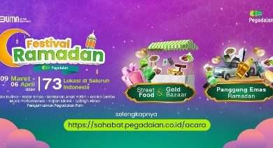 Kembali Gelar Festival Ramadan, Pegadaian Siapkan Panggung Emas!